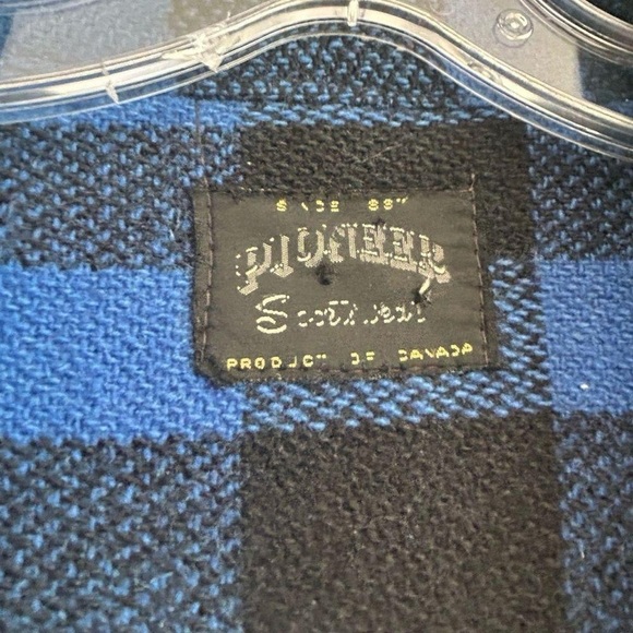 Vintage Pioneer Sportswear Wool Buffalo Plaid Mackinaw Coat / Jacket - Picture 6 of 7